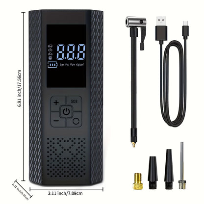 Virelo AirBoost™ — Smart Cordless Tire Inflator