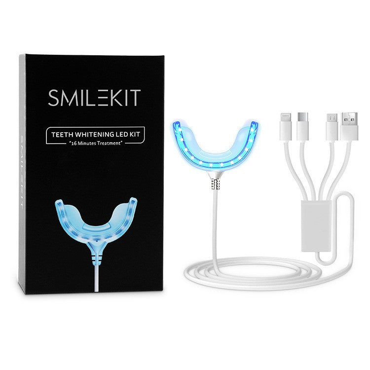 Wireless Teeth Whitening Kit with LED Light